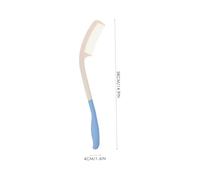 TOPPERFUN Peine de Mango Curvado para Personas Mayores Discapacidad Peine de Duradero y Ergonómico para Cabello Seco y Mojado Cuidado Fácil para Tipo de Cabello