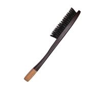 TOPPERFUN Peine De Noche Estilo Esponjoso Peine De Tres Cerdas y Mango De Madera Para Cabello Rizado Desenredante y Portátil Para Viajes y Uso Diario