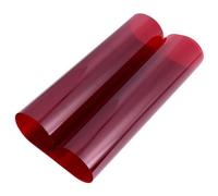 TOPPERFUN Película de Color para Luces Rojo Filtro Gel Flexible para Fotografía Teatro Fiestas y Decoración Ambiental