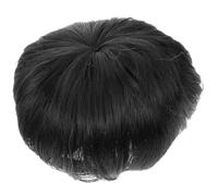 TOPPERFUN Peluca Corta Masculina para Calvicie Mediana 1 Unidad Ligera Material Natural Cómoda para Hombres Uso Diario Fiestas Bodas