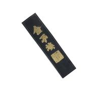 TOPPERFUN Piedra de Tinta Hecha a Mano, 9,3 x 2,3cm Barras de Tinta para Principiantes Adecuadas para Caligrafía Antigua China y Japonesa y Suministros de Pintura