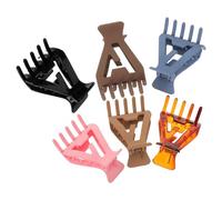 TOPPERFUN Pinzas Cabello Triángulo 6 Piezas Clips Voluminizadores para Raíces Mini Pinzas Antideslizantes para Coleta Alta Accesorio Ligero y Compacto para Uso Diario