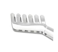 TOPPERFUN Pinzas de Cocina de Acero Inoxidable para Espaguetis y Ensalada Diseño Ergonómico con Forma de Peine Multifuncionales para Barbacoa y Servicio Complemento para Olla Pasta