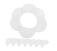 TOPPERFUN Protectores de Sombras de Ojos Aplicación Fácil Adhesivos para Maquillaje de Tela No Tejida 100 Unidades de Color Claro y Aptos para Piel Sensible, Ideales para Mujeres