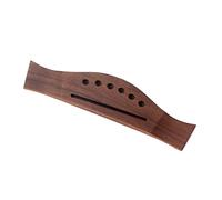 TOPPERFUN Puente De Guitarra Forma De Pez Para Guitarra Acústica Folk Repuestos y Accesorios Reemplazo
