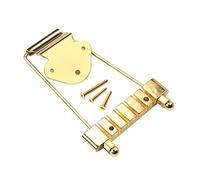 TOPPERFUN Puente De Guitarra Para Jazz De Metal De Cuerdas Cordal Estándar Cuerpo Hueco Para Guitarras De Jazz