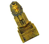 TOPPERFUN Quemador De Incienso Cascada Egipto Decorativo Resina Reflujo para Meditación Sala De Estar Estudio Decoración Aromaterapia