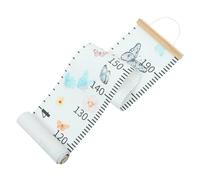 TOPPERFUN Regla De Altura Para Niños Etiquetas De Pared De Tabla De Regla De Medición De Lienzo Gráfico De Altura Del Bebé Regla De Lienzo Cuarto De Los Niños Papel De Pintura Al Óleo Alumno