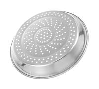 TOPPERFUN Rejilla para Vaporera de Acero Inoxico 31 Cm, Bandeja para Cocinar al Vapor, Cesta de Vapor para Olla, Accesorio de Cocina Adecuado para Cocinar Verduras y Bollos