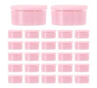 TOPPERFUN Rodamientos Giratorios de Plástico Rosa para Uñas 40 Piezas Eje Giratorio de 12X13/7 MM para Dijes de Decoración de Uñas DIY Accesorio de Alta Velocidad para Diseño Artístico