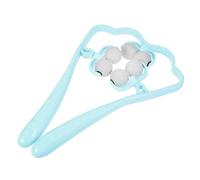 TOPPERFUN Rodillo de Masaje Cervical Portátil de Abs para Alivio de Migrañas y Dolores de Cabeza, Masajeador Muscular Manual Multifuncional para Uso Doméstico