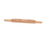 TOPPERFUN Rodillo de Masaje de Madera para Cuerpo y Cuello Masajeador Manual Antiestrés Alivio de Fatiga y Circulación Diseño Ergonómico y Duradero para Piernas Espalda y Rostro