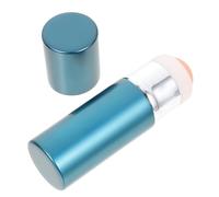 TOPPERFUN Rodillo Facial Volcánico Absorbente de Aceite Natural con Esponja de Maquillaje Control Instantáneo de Brillo y Limpieza Facial Bola Extraíble para Uso Diario Color Azul Mate