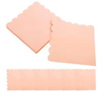 TOPPERFUN Servilletas de Papel Desechables para Fiestas 33 CM, 20 Unidades, Color Rosa Suave Borde Ondulado, Servilletas para Recepción de Boda y Cenas Navideñas, Accesorios para Eventos