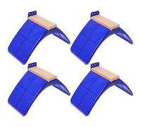 TOPPERFUN Soporte para Palomas de Plástico Resistente 4 Piezas, Posadera para Palomas para Jaula, Accesorio para Suministros de Pájaros, de Descanso para Mascotas en Casa