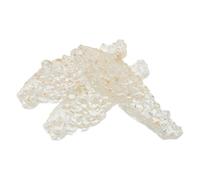 TOPPERFUN Soporte para Pinceles de Uñas Transparente de Cristal Lámina Dorada 3 Piezas Organizador Multifuncional para Manicura Pintura y Maquillaje Base Estable para Estudio y Salón