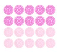 TOPPERFUN Soporte Práctico para Pestañas Postizas de Pvc Púrpura, Bandeja para 100 Piezas, Herramienta Auxiliar para Pegar Extensiones de Pestañas para Principiantes