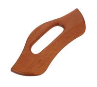 TOPPERFUN Tabla de Raspado Facial y Corporal de Madera de Haya Herramienta de Masaje Gua Sha Bordes Lisos para Terapia de Puntos de Acupuntura y Masaje Relajante Adecuado para Cuidado