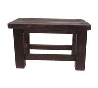TOPPERFUN Taburete De Reemplazo De Zapatos De Madera Sólida Pequeño Taburete De Un Paso Exterior Vivero Cambiar Cambiando Escabel Patas Sentarse Pisando Adulto Taburete Al Aire