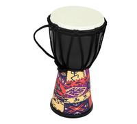TOPPERFUN Tambor Djembe Para Niños 4 Pulgadas Ligero Portátil Adecuado Para Principiantes y Niños