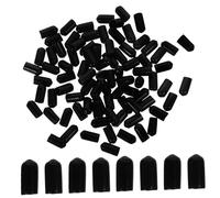 TOPPERFUN Tapas para Boquillas De Vino 100piezas Tapones Anti Polvo Reutilizables PVC Sellado Hermético para Restaurantes y Bares Almacenamiento De Vino Accesorios De Cocina