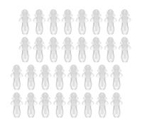 TOPPERFUN Tapones de Silicona Suaves Impermeables Oídos 60 Pares Transparentes Reutilizables Protección Auditiva para Natación Surf y Dormir Tapones Antiruido para Adultos