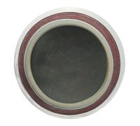 TOPPERFUN Tarro De Cerillas De Cerámica Compacto, Soporte Decorativo Multifuncional Para Hogar y Oficina, Recipiente Vintage Pequeño Para Almacenamiento De Fósforos, Porta Velas e Incienso,