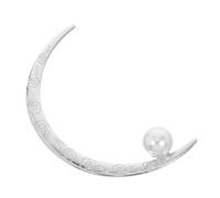 TOPPERFUN Tocado De Estilo Antiguo Horquilla Forma De Luna Para Mujer Accesorios De Peinado Retro Para Eventos Formales