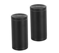 TOPPERFUN Topes Antivibración para Cabecero de Cama Ajustables 15 Cm, Soporte Acabado Plástico, Estabilizador Manual para Dormitorios y Salas, Paquete 2 Piezas