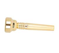 TOPPERFUN Trompeta Chapada En Oro De 17c Pequeño Trombón Silbato De Music Bombardino Lira Saxo De Bolsillo Armónica Para Saxofón Armónica Bocina Latón Chapado En Oro Golden