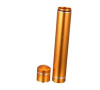 TOPPERFUN Tubo de Aluminio para Cigarros Estuche Portátil de Viaje Funda Hermética para Almacenar un Cigarro Diseño Prueba de Golpes para Actividades al Aire y Camping