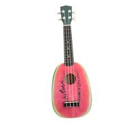 TOPPERFUN Ukelele de Concierto de 21 Pulgadas con Diseño de Sandía, 4 Cuerdas de Madera, Incluye Correa y Bolsa de Transporte para Niños y Principiantes Color Aleatorio