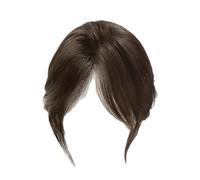 Toppers de pelo de forro polar para realzar el volumen, fibra realista, aspecto natural y volumen