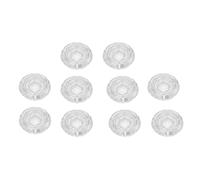Toppers transparentes para pedales, plastico 10 piezas universal para reducir pedaleo accidental Interesante transparente para aumentar la superficie del pedal Cover para