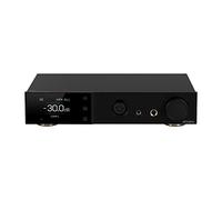 Topping A70 Pro - Amplificador de auriculares totalmente equilibrado de 17000 mW* con 2 relés de control de volumen, preamplificador con control remoto (negro)