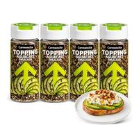Topping Aguacate Ensalada Carmencita 65 g, Topping sazonador, Ideal para tostadas de aguacate, ensaladas y guacamole, Puede contener trazas de soja, Contiene 4 unidades de 65 g