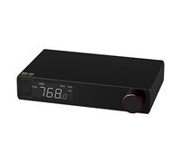 Topping E70 Terciopelo totalmente balanceado DAC AK4499EX XMOS XU316 DSD512 32Bit/768kHz Decodificador Bluetooth 5.1 USB/Opt/Coax Entrada RCA/XLR Salida DAC de escritorio con mando a distancia (negro)