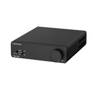 TOPPING Mini300 Amplificador HiFi Estéreo de Alta Potencia, Clase D Balanceado, 140W×2 @4Ω, 124dB SNR, Auto Power Sync,TRS Balanceadas y RCA, Amplificador de Escritorio para Altavoces Pasivos, Negro
