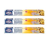 toppits Back de aluminio pantalla (6 m x 37 cm), 3 Pack (3 x 6 m)
