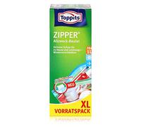 Toppits Bolsa multiusos con cremallera 1L, X-Grande