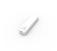 TOPPLEE Luz de Armario, 3 Piezas 15 CM Luz Nocturna con Sensor Movimiento, USB Recargable LED Armario para Gabinete, Cocina - Blanco Cálido