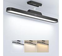 Luz LED Magnética 2500mAh Lampara Recargable por USB Luz Nocturna Regulable con Control Táctil Adecuada para Armario, Cocina, Escritorio, Lectura, Maquillar