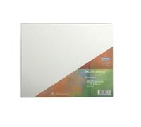 Toppoint Stylex 28667-P10 - Tablero de pintura, 24 x 30 cm, paquete 10, 3 mm grosor, revestido con tejido algodón 100%, blanco, para pinturas al óleo, acrílicas y temple, gouache Pintura