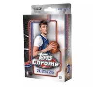 Topps 2025-26 Basketball NBA - Caja para colgar tarjetas coleccionables de baloncesto cromado