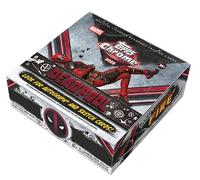 Topps 2025 Chrome Marvel Deadpool Hobby Box, tarjetas intercambiables, busca autógrafos y tarjetas de boceto