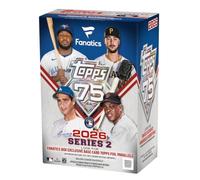 Topps 2026 Series 2 Baseball Fanatics Blaster Box con redenciones de recuerdos