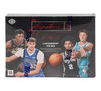 Topps Caja de baloncesto Signature Class 2025-26, sellada, 8 paquetes, 2 autógrafos