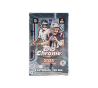 Topps - Caja de cartas coleccionables cromada para pasatiempos de fútbol (1 autógrafo o reliquia de autógrafo por caja)