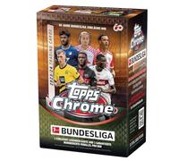 Topps Chrome 2023/24 - Caja de Valor de la Bundesliga Blaster Value Box, Tarjetas Deportivas TC - Tarjetas comerciales
