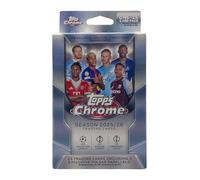Topps Chrome 2025 2026 Caja Colgante de Fútbol Soccer y Funda Card Up